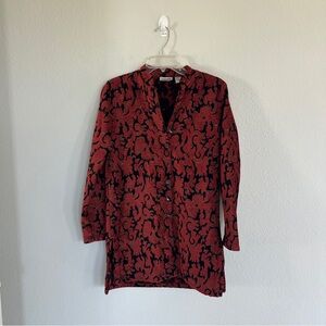 Chico’s Vintage Brocade Size Small